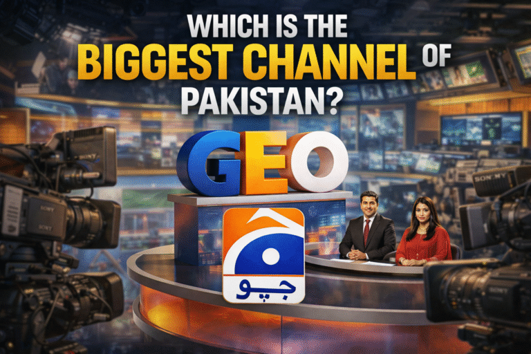biggest news channel in Pakistan.