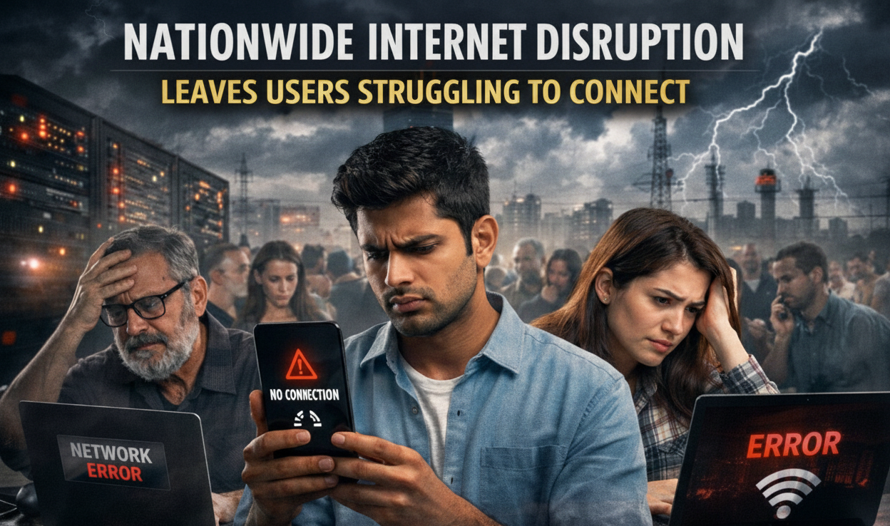 nationwide internet disruption